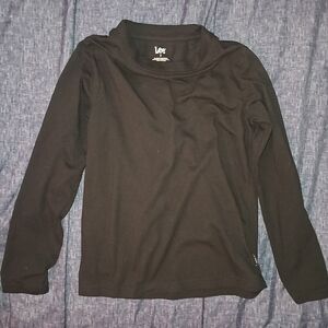 Lee Black Long Sleeve Kids Tee